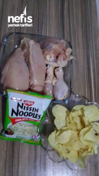 Noodles Ve Çıtır Tavuk