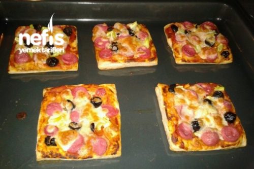 Minik Milföy Pizza Tarifi