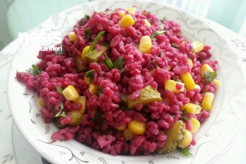 Şalgamlı Bulgur Salatası (Renkli Kısır) Tarifi