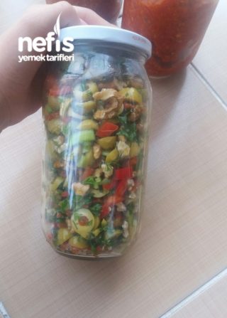 Sebzeli Zeytin Salatası