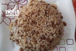 Yeşil Mercimekli Bulgur Pilavı Tarifi