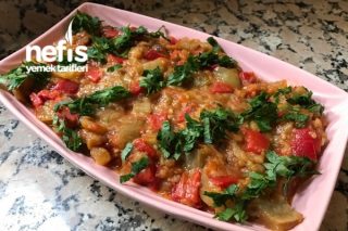 Köz Patlıcan Salatası (Kavurularak) Tarifi