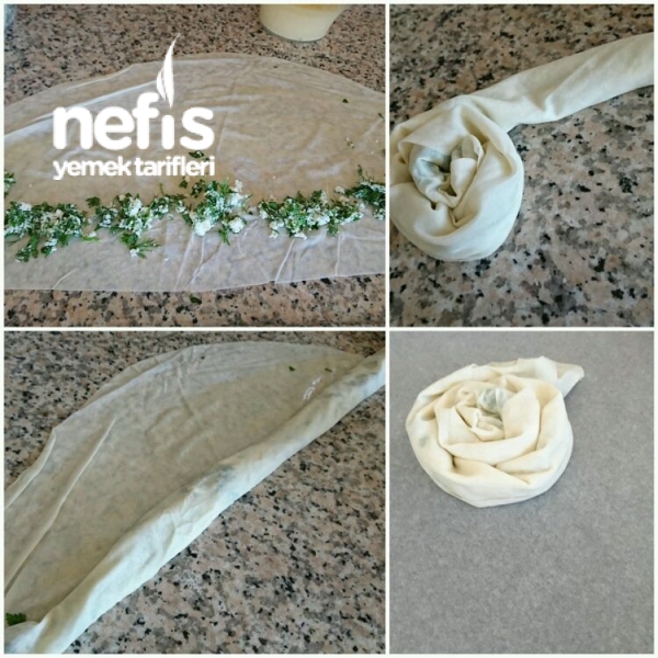 Nefis Pratik Kol Böreği – Peynirli Dereotlu Maydanozlu
