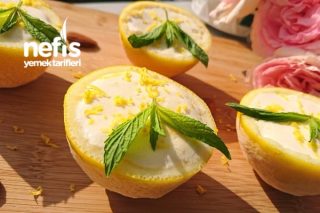 Limonlu Parfe (Limon Kabuğu ve Kupta Sunum) Tarifi