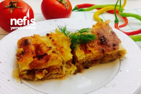 Nefis Patlıcanlı Arnavut Böreği (El Açması) Nefis Yemek Tarifleri
