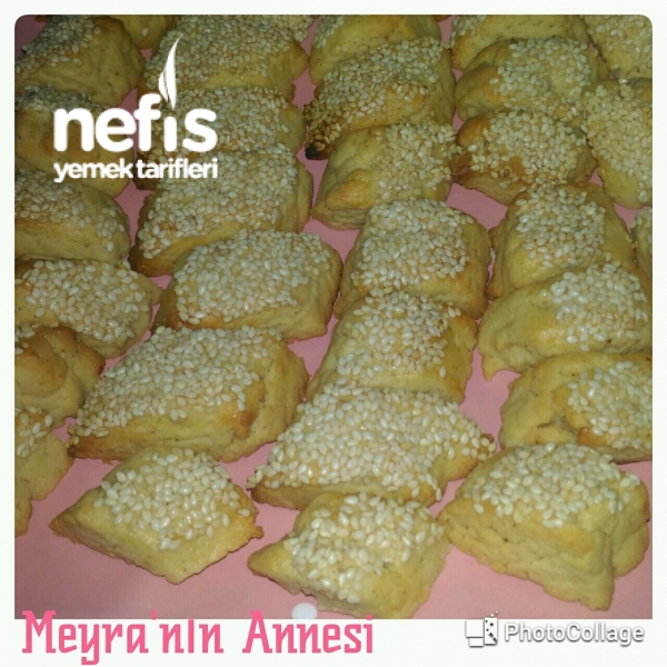 Ağızda Dağılan Kurabiye (Mahlepli) Nefis Yemek Tarifleri