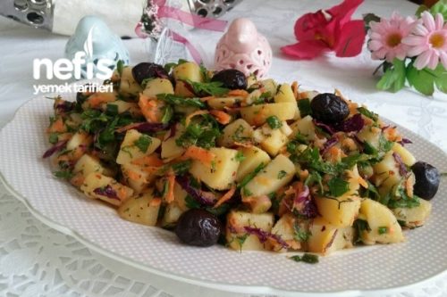 Nefis Patates Salatası (Sahur için) Tarifi