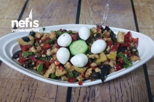 Cevizli Zeytin Salatası Tarifi