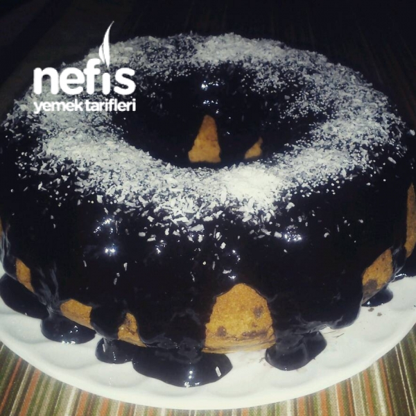 Nişastalı İki Renkli Pamuk Kek Nefis Yemek Tarifleri