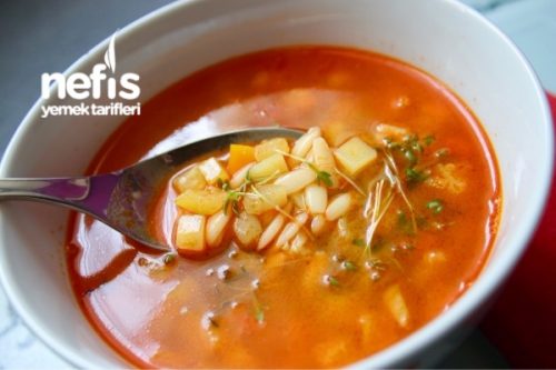 Arpa Şehriyeli Sebze Çorbası Tarifi Arpa Şehriyeli Sebze Çorbası Tarifi