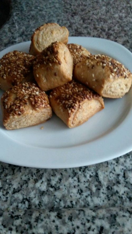 Tahinli Cevizli Rulo Kurabiye (Pastane Tadında) Nefis Yemek Tarifleri