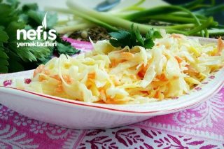 Yedikçe Yedirten Coleslaw Salata Tarifi