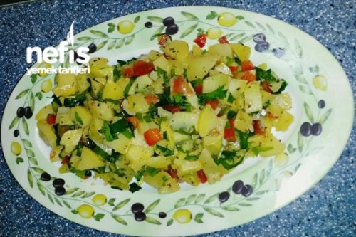 Kuzukulaklı Nefis Patates Salatası Tarifi