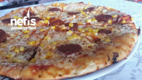 Balık Tavasında Enfes İnce Hamur Pizza