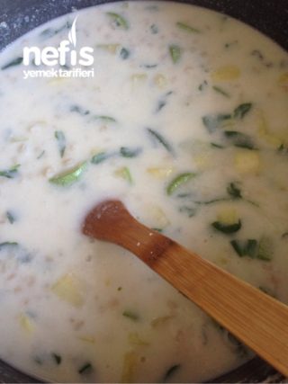 kabaklı yoğurt çorba (mehir)