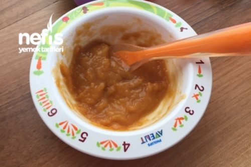 Bebekler İçin Pirinç Unlu Meyve Püresi 7+ Tarifi