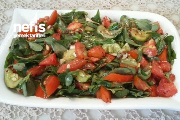 Harika Semizotu Salatası