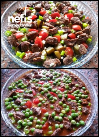 Bezelyeli Patlıcan Kebabı