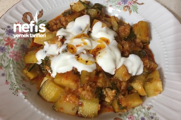 Bulgurlu Kabak Yemeği Nefis Yemek Tarifleri 3407785