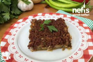 Kıymalı Patlıcan Yemeği Tarifi Videosu 6