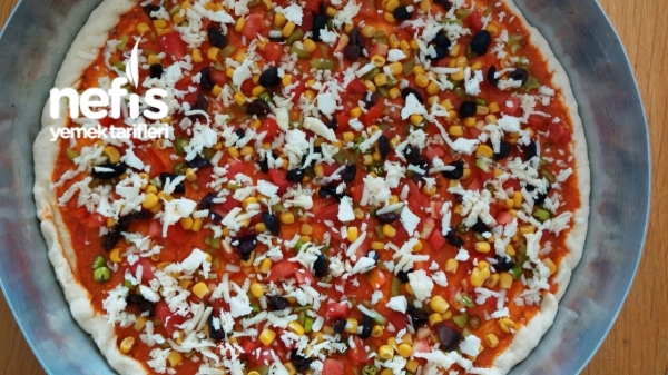 Akdeniz pizza Nefis Yemek Tarifleri 3420758