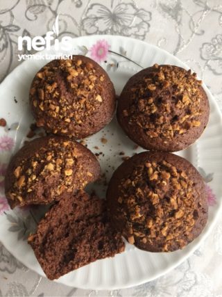 Kakaolu Fındıklı Muffin