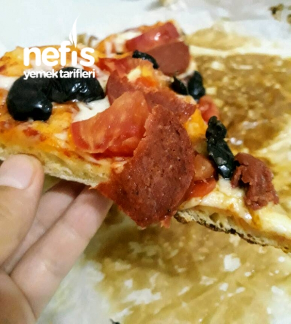 Tavada Pizza (10 Dakika)