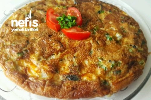 Yoğurtlu Patlıcanlı Omlet Tarifi