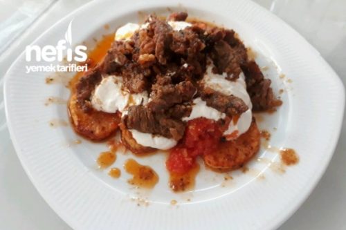 Fırında Patatesli Çökertme Kebabı Tarifi