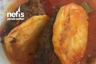 Fırında Köfte-Patates (Dünden Kalan Köfteleri Değerlendirelim) Tarifi