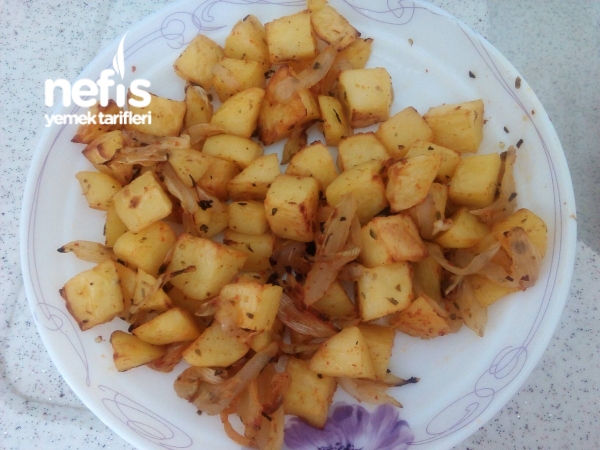 Pratik Patates Ve Soğan Kızartması