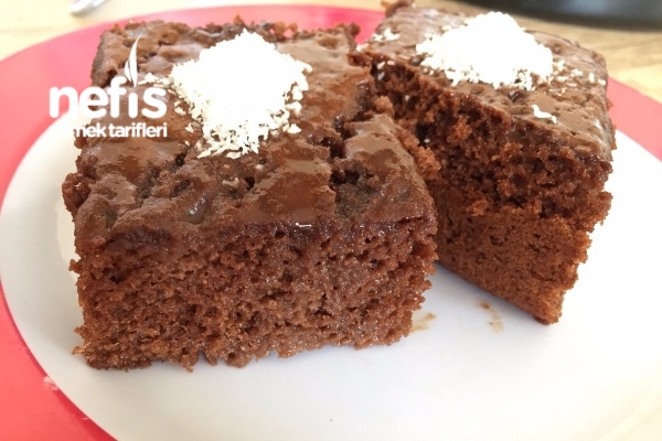 Çikolata Soslu Kahveli Browni