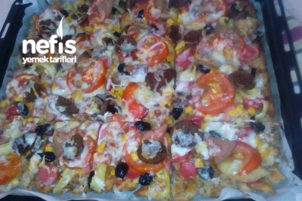 Bayat Ekmeklerden Pizza Nefis Yemek Tarifleri 3482559