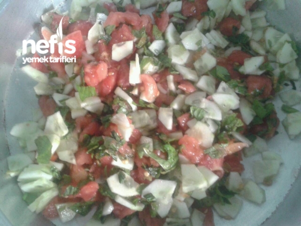 Bulgurlu Yaz Salatası
