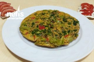 Yulaflı Sebzeli Omlet Tarifi