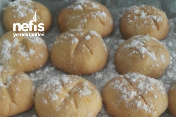 Portakal Kabuklu Un Kurabiyesi (Müthiş) Nefis Yemek Tarifleri