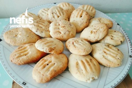Ağızda Dağılan Cevizli Susamlı Kurabiye Nefis Yemek Tarifleri