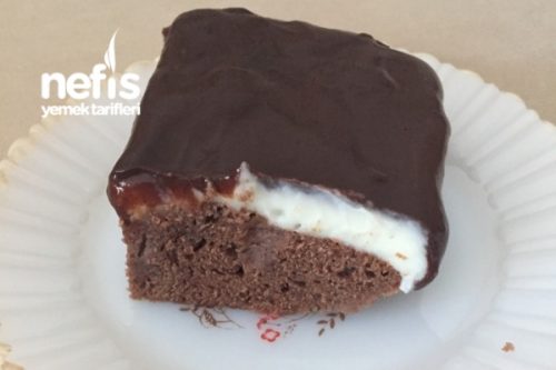 Muhallebili Çikolata Soslu Kek Nefis Yemek Tarifleri Tuğba Mutfakta