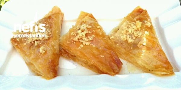 Peynirli Cevizli Çıtır Çıtır Tatlı(baklava Yufkasindan)