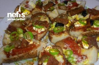 Bayat Simit Pizzası Tarifi