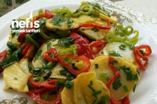 Kızarmış Patates Salatası Muhteşem Lezzet Tarifi
