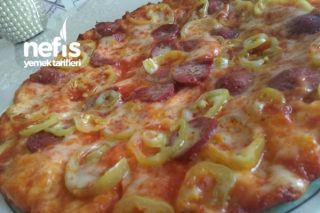 10 Dakikada Tencere De Nefis Pizza Tarifi