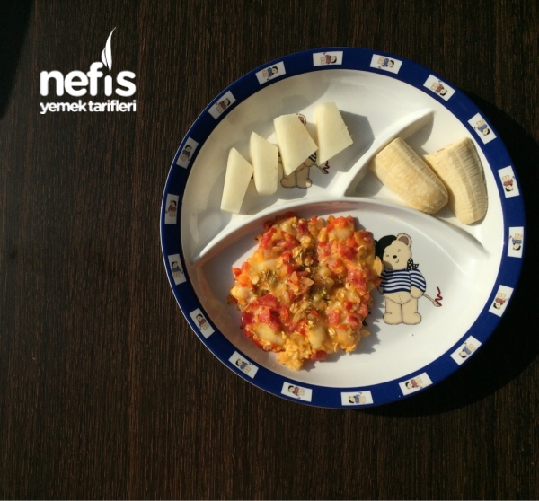 Yulaflı Menemen (+8 Ay) Nefis Yemek Tarifleri