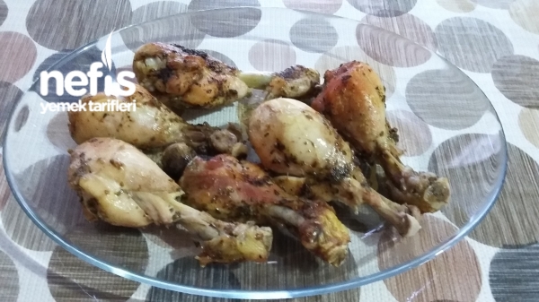 Μπαστούνι κοτόπουλου σε σακούλα φούρνου