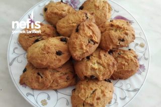 Cookies(Bol Malzemeli Ve Kıyır Kıyır) Tarifi