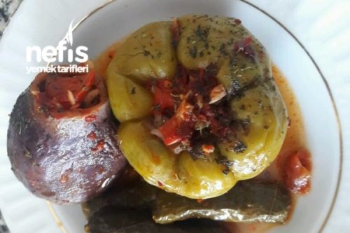 Etli Karışık Sarma Dolma Tarifi