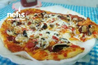 Harika Orijinal Soslu Pizza Tarifi