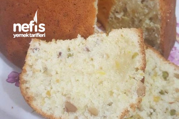 Cevizli Antep Fıstıklı Limonlu Kek Nefis Yemek Tarifleri