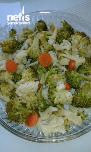 Brokoli Ve Karnabahar Salatasi