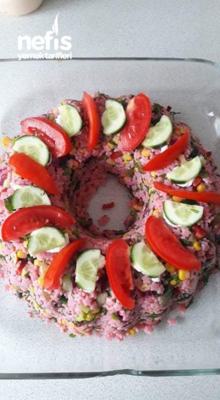 Şalgamlı Yıldız Makarna Salatası